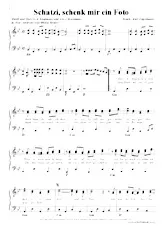 descargar la partitura para acordeón Schatzi Schenk mir ein Foto (Arrangement : Kurt Engelmann) en formato PDF