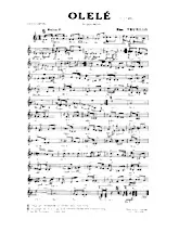 scarica la spartito per fisarmonica Olelé (Bossa Nova) in formato PDF