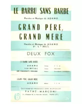 télécharger la partition d'accordéon Le barbu sans barbe (Orchestration Complète) (Fox) au format PDF