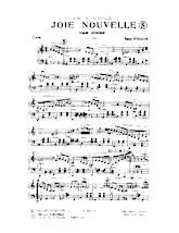 scarica la spartito per fisarmonica Joie Nouvelle (Valse Moderne) in formato PDF