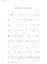 descargar la partitura para acordeón Wind of change en formato PDF