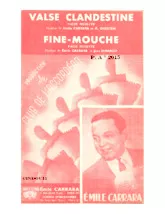 télécharger la partition d'accordéon Fine Mouche + Valse Clandestine (Orchestration) (Valse) au format PDF