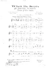 descargar la partitura para acordeón When the saints (Go marchin' in march) (Trois p'tits tours) (Arrangement : Yvonne Thomson) en formato PDF