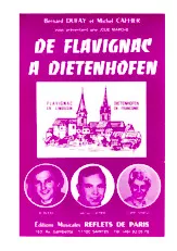 télécharger la partition d'accordéon De Flavignac à Dietenhofen (Arrangement : Eliane Margelli) (Marche) au format PDF