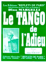télécharger la partition d'accordéon Tango de l'adieu au format PDF