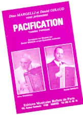télécharger la partition d'accordéon Pacification (Arrangement : Eliane Margelli) (Tango) au format PDF