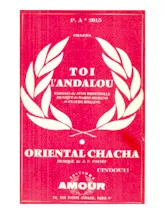 descargar la partitura para acordeón Toi l'Andalou (Orchestration Complète) (Cha Cha) en formato PDF