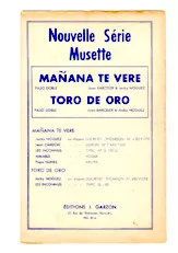 télécharger la partition d'accordéon Mañana te vere (Orchestration Complète) (Paso Doble) au format PDF