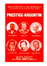télécharger la partition d'accordéon Prestige Argentin (Tango) au format PDF