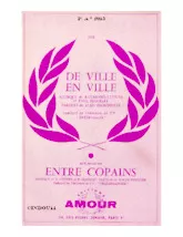download the accordion score De Ville en Ville (Indicatif de l'émission TV : Interville) (Orchestration Complète) (Fox) in PDF format