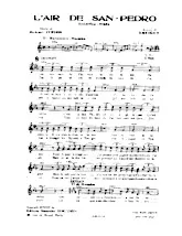 download the accordion score L'air de San Pedro (Habanera Rumba) in PDF format