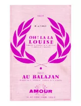 download the accordion score Oh la la Louise (Orchestration) (Valse) in PDF format