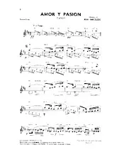 descargar la partitura para acordeón Amor y Pasion (Tango) en formato PDF