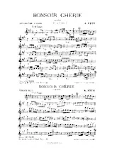 télécharger la partition d'accordéon Bonsoir Chérie (Tango) au format PDF