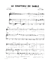 download the accordion score Le château de sable in PDF format