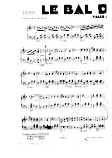 download the accordion score Le bal du port (Valse Musette) in PDF format