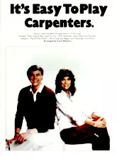 télécharger la partition d'accordéon It's Easy to Play Carpenters (14 titres) au format PDF