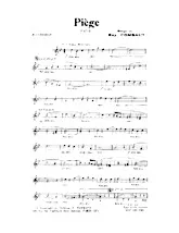 télécharger la partition d'accordéon Piège (Valse) au format PDF