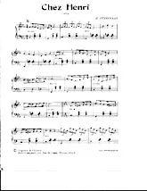 descargar la partitura para acordeón Chez Henri (Java) en formato PDF