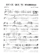 download the accordion score Est-ce que tu m'aimeras (Chant : Mireille Mathieu) (Slow Rock) in PDF format