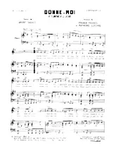 scarica la spartito per fisarmonica Donne Moi (De : L'auberge de la licorne) in formato PDF