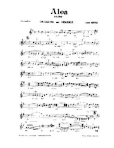 descargar la partitura para acordeón Aloa (Boléro) en formato PDF
