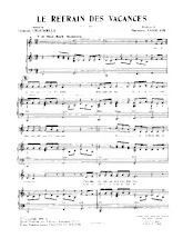 descargar la partitura para acordeón Le refrain des vacances (Slow Rock) en formato PDF