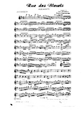 download the accordion score Rue des bleuets (Valse Musette) in PDF format