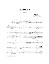 télécharger la partition d'accordéon Andréa (Valse) au format PDF