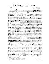 scarica la spartito per fisarmonica Echos d'Oiseaux (Valse Musette) in formato PDF