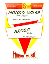 télécharger la partition d'accordéon Mondo Valse (Pot Pourri) (Orchestration) au format PDF