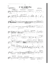 télécharger la partition d'accordéon Calabrone (Valse) au format PDF