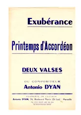 descargar la partitura para acordeón Printemps d'accordéon (Valse) en formato PDF