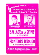 télécharger la partition d'accordéon Ballade de la Seine (Orchestration) (Valse) au format PDF