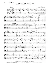 download the accordion score A swingin' safari in PDF format