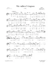 scarica la spartito per fisarmonica Ma vallée d'Alagnon (Boléro Chanté) in formato PDF