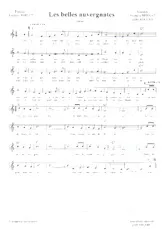 descargar la partitura para acordeón Les belles Auvergnates (Valse Chantée) en formato PDF