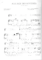 descargar la partitura para acordeón Pleurer des rivières (Cry me a river) (Chant : Viktor Lazlo) en formato PDF