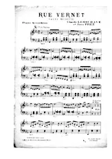 scarica la spartito per fisarmonica Rue Vernet (Valse) in formato PDF