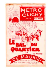 télécharger la partition d'accordéon Métro Clichy (Orchestration) (Java) au format PDF