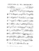 download the accordion score Entends-tu ma chanson (Boléro) in PDF format
