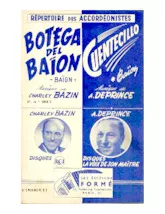 scarica la spartito per fisarmonica Botéga del baïon (Orchestration) in formato PDF
