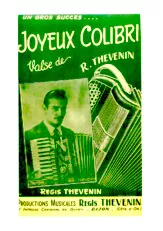 télécharger la partition d'accordéon Joyeux Colibri (Valse) au format PDF