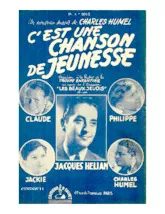 download the accordion score C'est une chanson de jeunesse (De l'émission : Les beaux jeudis) (Marche) in PDF format