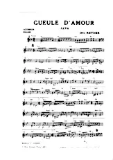 scarica la spartito per fisarmonica Gueule d'amour (Java) in formato PDF