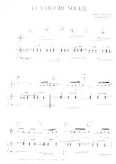 télécharger la partition d'accordéon Le coup de soleil (Chant : Richard Cocciante) au format PDF