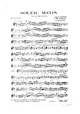 descargar la partitura para acordeón Soleil Matin (Arrangement : Baldwin) (Valse Musette) en formato PDF