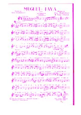 download the accordion score Muguet Java in PDF format