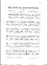 download the accordion score Retour d'espoir (Valse) in PDF format