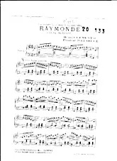 télécharger la partition d'accordéon Raymonde (Valse Musette) au format PDF